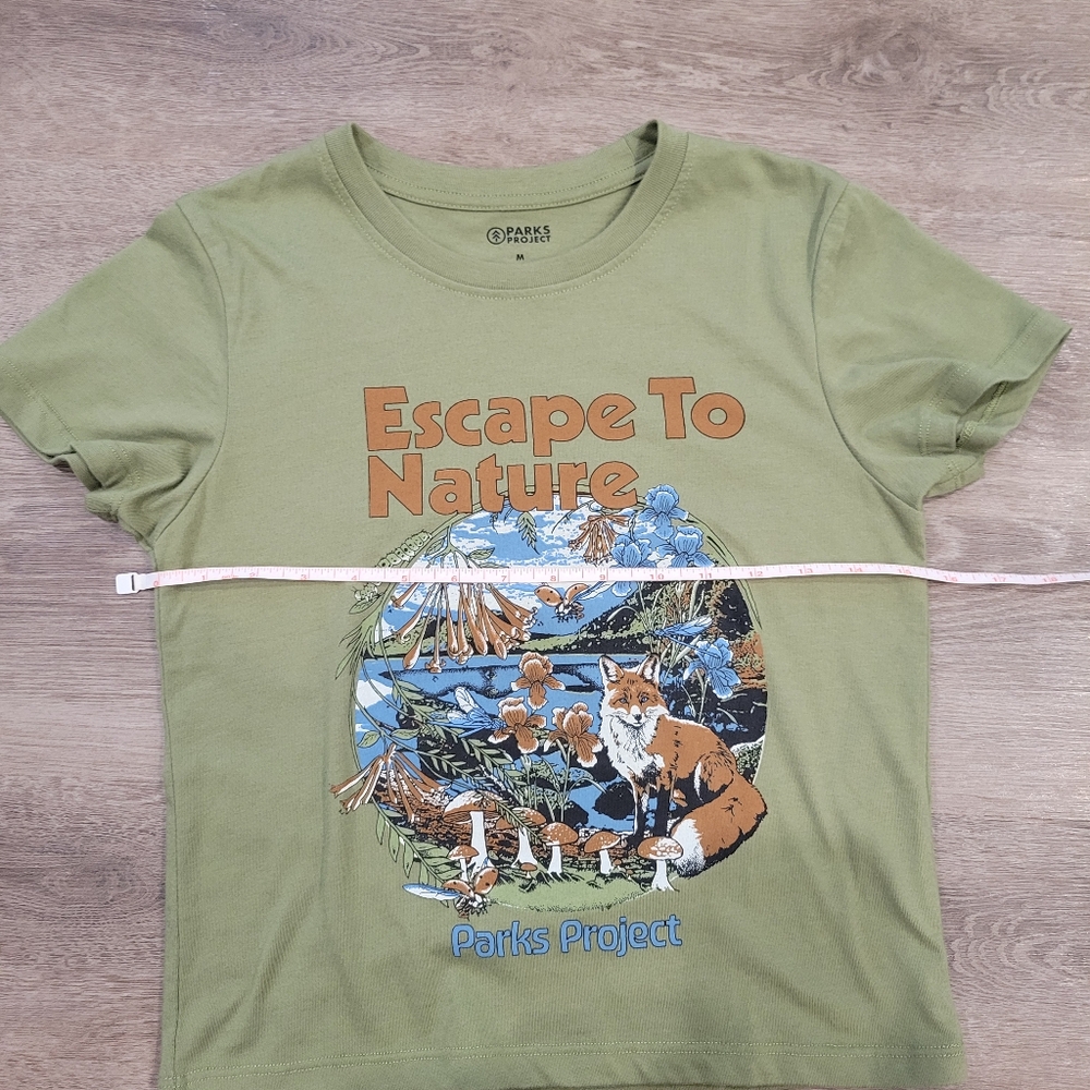 Parks Project Green Graphic T-Shirt - Picture 3 of 4